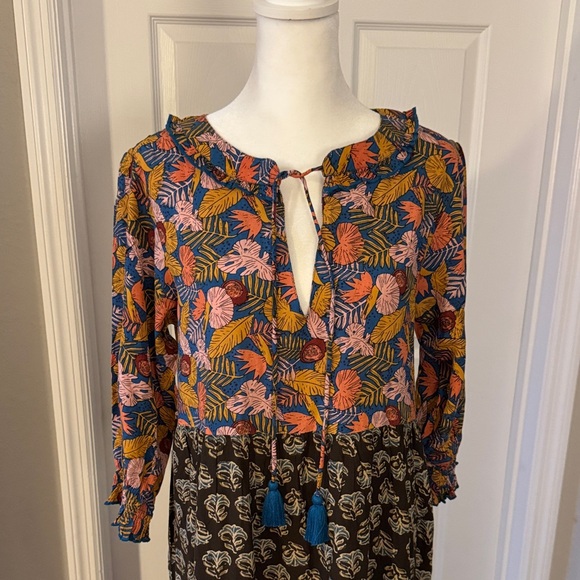 Natural Life Floral Patterned Maxi Dress - Picture 2 of 11